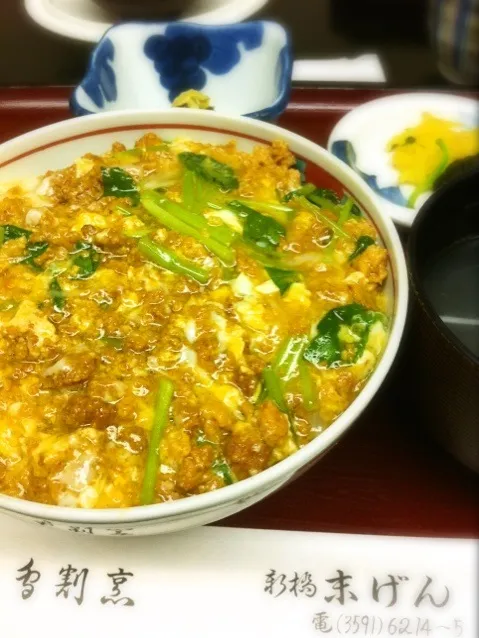 かま定食(親子丼)|塩豚骨さん