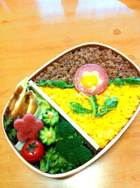 Snapdishの料理写真:今日の息子のお弁当|ミホさん