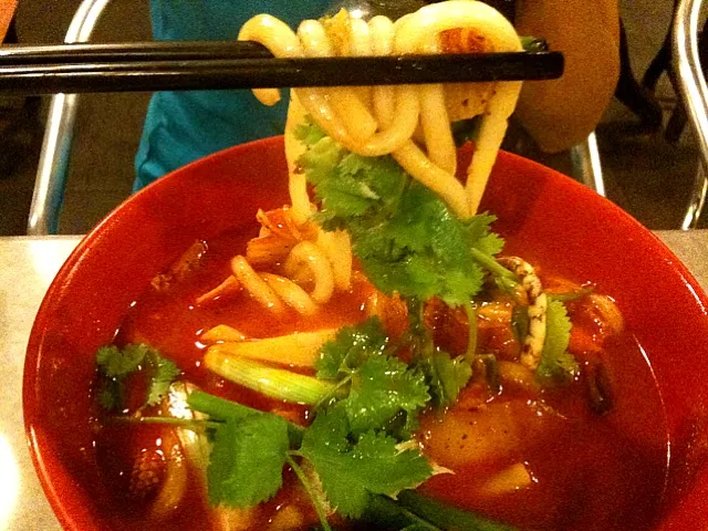 Seafood Tomyum Udon|Shiroi Yukiさん