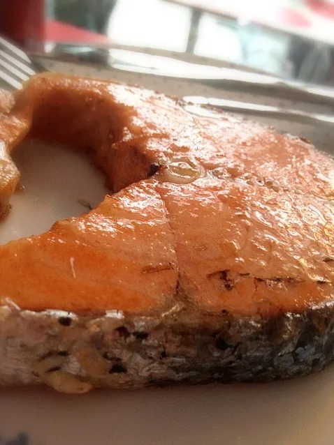 salmon steak|Primさん