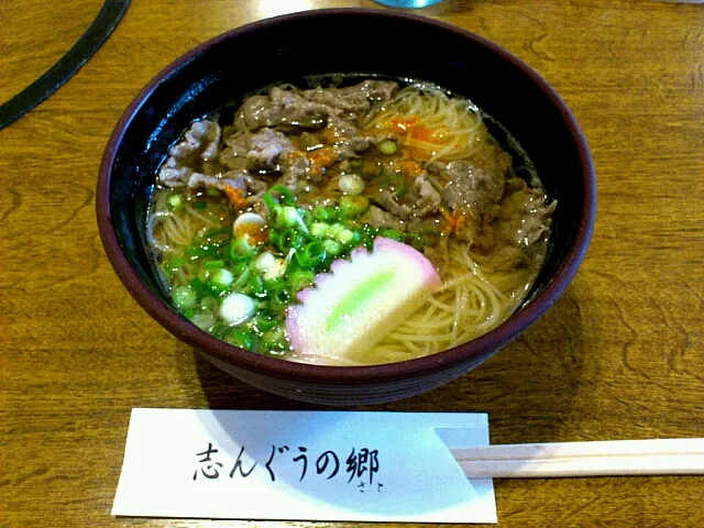 今日はあっさり、肉にゅうめん|Tatsuyaさん