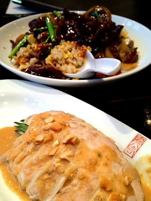 Snapdishの料理写真:ban ban ji chicken and beef fried rice|lauren shannonさん