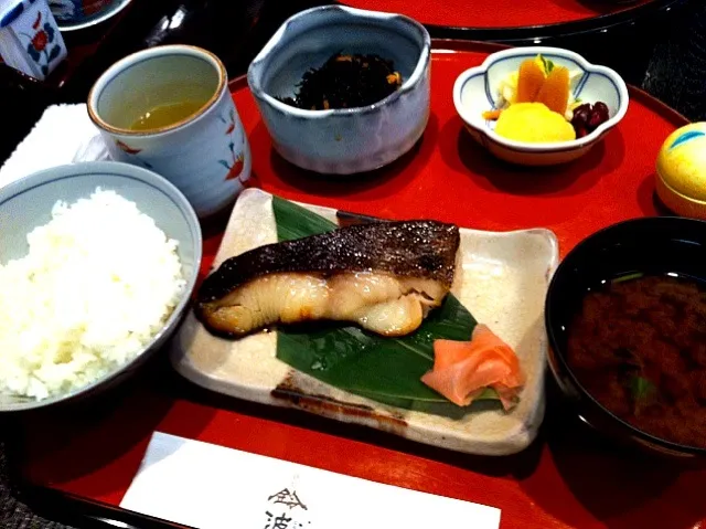 銀ダラ定食|さとこさん