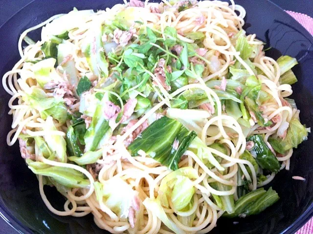 Snapdishの料理写真:パパスタ|ころりんさん