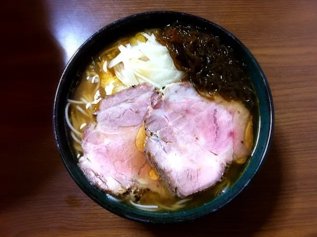 和風ラーメン風にゅうめん|ねこさん