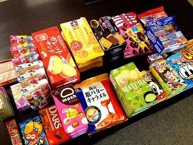 Got heapz of snacks!!|Naoki Takabayashiさん