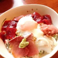 ねばねば海鮮丼|市橋正太郎さん