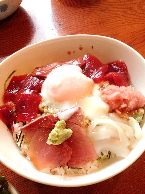 ねばねば海鮮丼|市橋正太郎さん