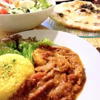 Butter chicken curry♡|y.o.p.さん