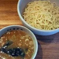 味玉つけ麺 (麺屋 吉左右＠木場)|(p`･ω･´q)さん