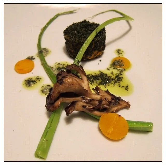 Snapdishの料理写真:maitake. butternut. kale. ash.|scott winegardさん