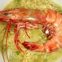 Instant noodle with Tiger Prawn|JWさん