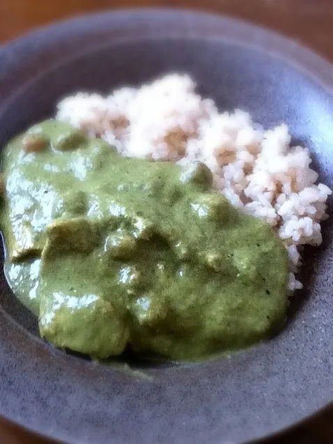 鶏と豆のグリーンカレー|プチテンよすさん