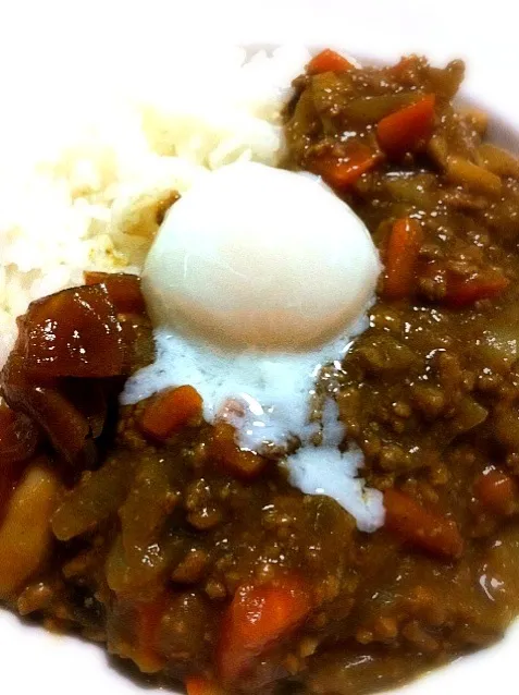 Snapdishの料理写真:朝からキーマカレー‼ 今日は“カレーの日”|Yoshinobu Nakagawaさん