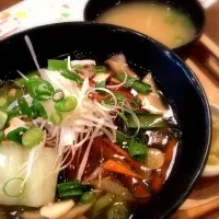 Snapdishの料理写真:あんかけ豆腐ハンバーグ丼|りんちゃんさん