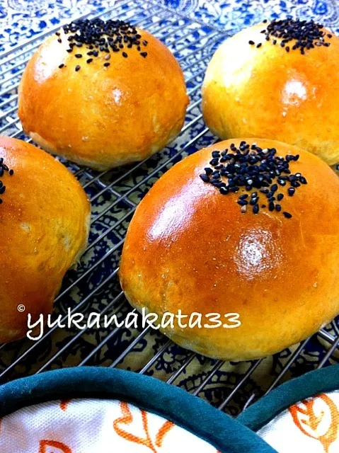 🍊オレンジの香りのつぶあんパン|Yuka Nakataさん