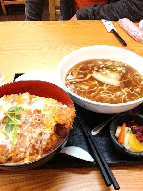 大幸 ラーメン定食|くわまるさん