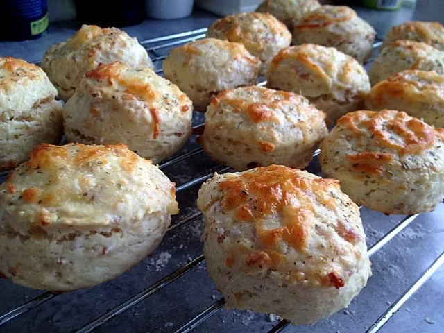 scones w/cheese & ham|sanne christensenさん