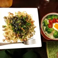 Snapdishの料理写真:納豆パスタ♡|caoriさん