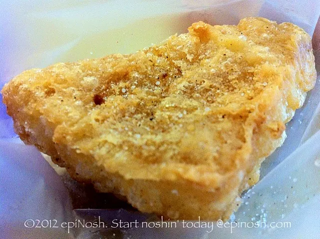 Snapdishの料理写真:fried alkaline dumpling with sprinkled salt|天使さん