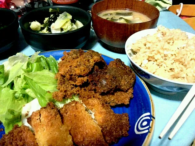 チキンカツ&レバーカツ|神宮司香日美さん