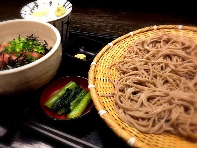 ネギトロ丼セット|ハチさん