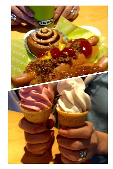 ホットドッグ&ソフトクリーム＠ＩＫＥＡ港北|あんさん