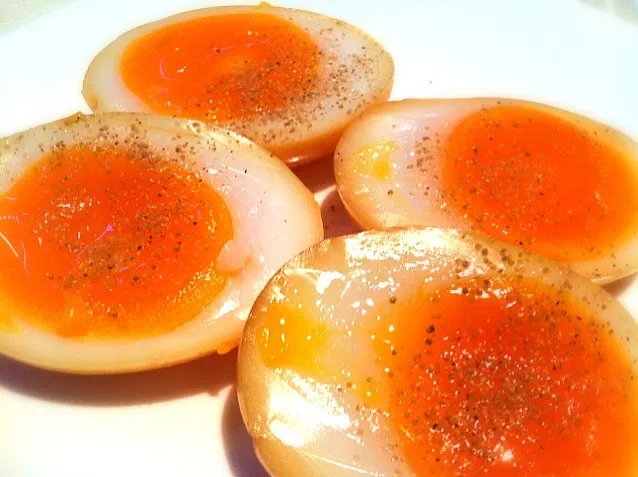 golden tea smoked eggs|Kandyさん