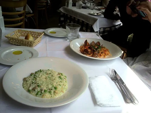 鶏とグリンピースのリゾット in 山田|おおもと つくしさん