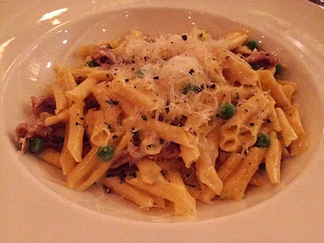 pasta quills with mascarpone and truffle oil|Diana T.さん