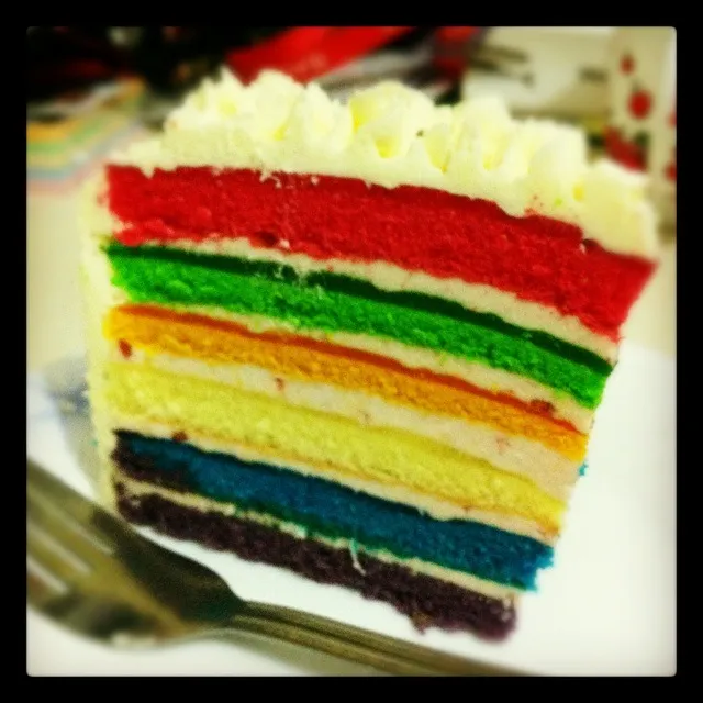 rainbow cake!|hurul | 후룰さん