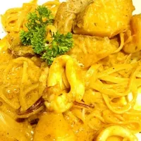 Seafood Curry Pasta|Raweeratさん