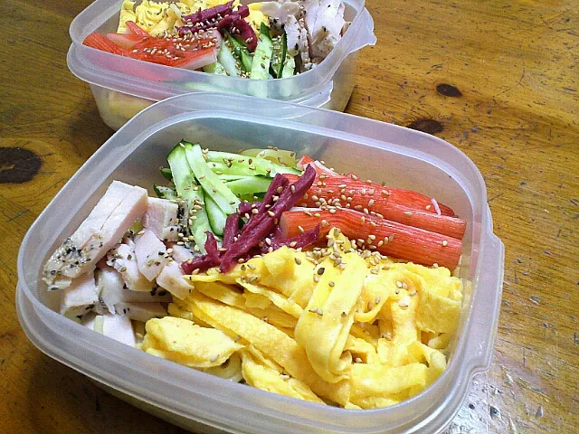 明日のお弁当。またまた冷やし中華|maさん