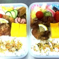 昨日のの残りもの弁当|かおりんさん