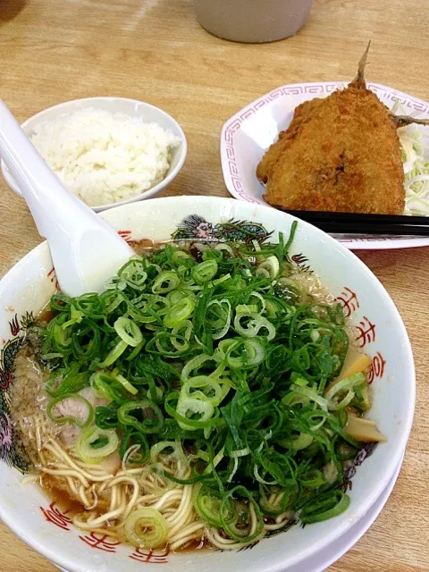 鯵フライ定食|すかラインさん