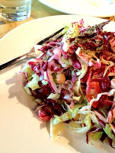 Snapdishの料理写真:chopped salad with salami|willzさん