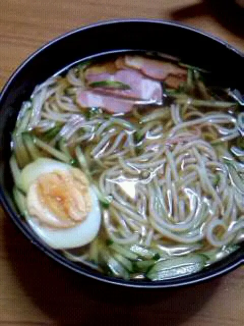 冷麺風素麺　初めなので撮りためた中から|夏海さん