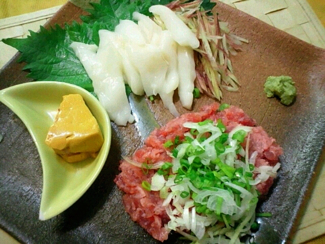 マンボウのお刺身 肝つき ネギトロ ふぃるまめんと Snapdish スナップディッシュ Id 5h1vw