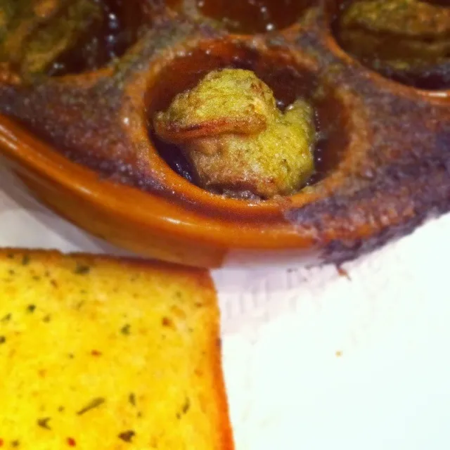 Snapdishの料理写真:roasted snails|Erica Chenさん