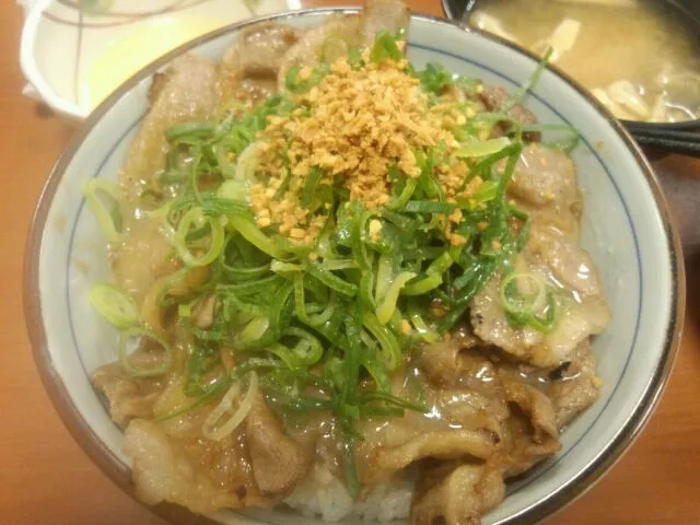 ネギ牛丼。|kingyolivestrongさん