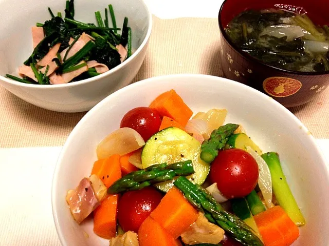 鯛と野菜のカルパッチョ盛り|ひろみさん