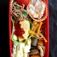 Snapdishの料理写真:今日のお弁当|yukari minouraさん