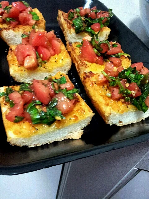 Snapdishの料理写真:bruschetta|aaqeさん