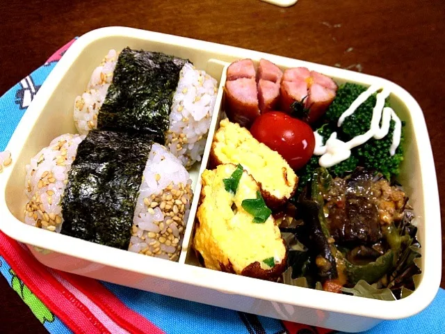 Snapdishの料理写真:麻婆なす弁当|tsumasakiさん