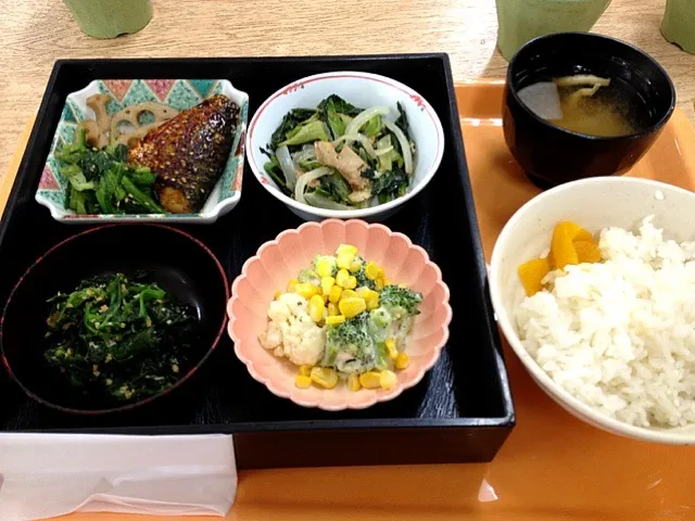 鯖の七味照焼き他|すかラインさん