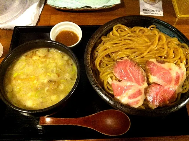 魚介白湯つけ麺|ビリケンさん