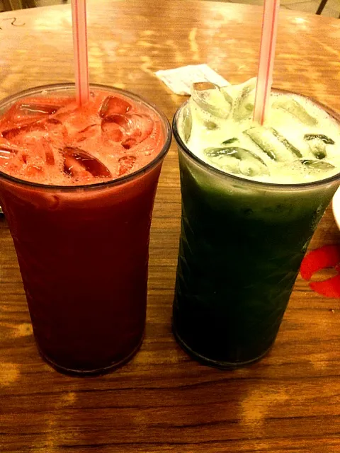 Watermelon Juice & Cucumber Juice|Shiroi Yukiさん