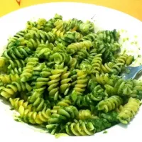 Nasturtium Pesto on Rotini|saaa vyさん