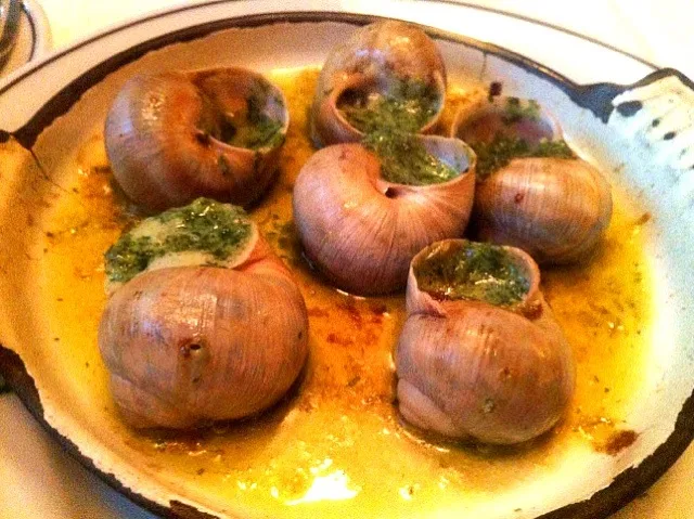 snails with garlic butter|skyblueさん