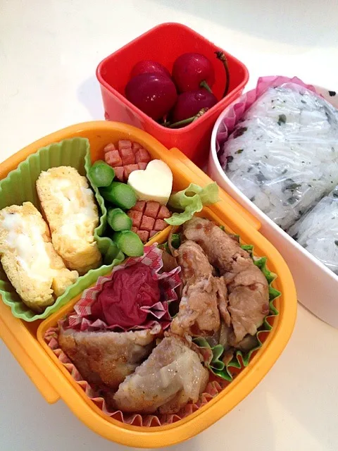 Snapdishの料理写真:娘の遠足弁当|mariさん